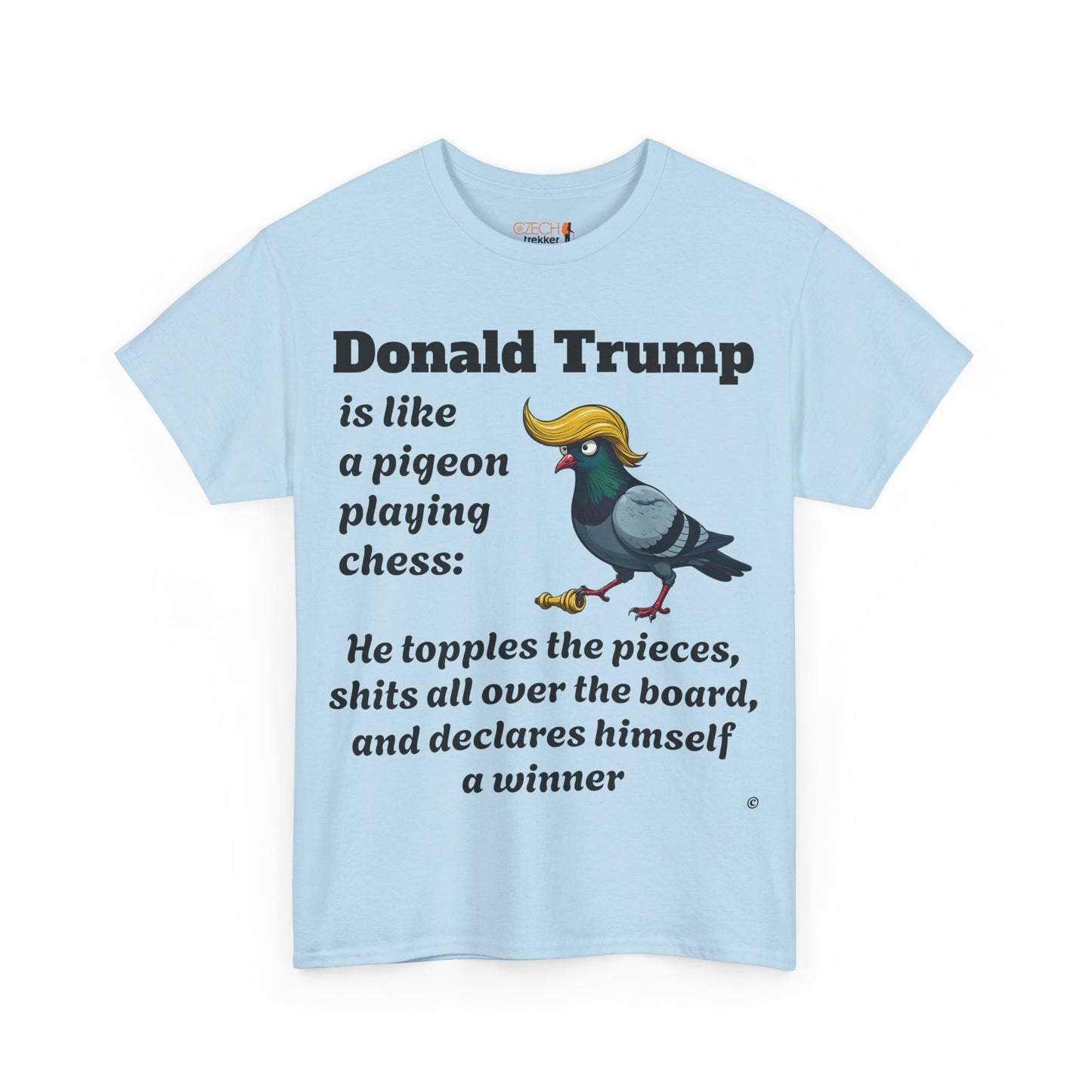 Trump Satire T-Shirt | Political Humor Tee with Meme Design | Unisex Heavy Cotton Funny Gift