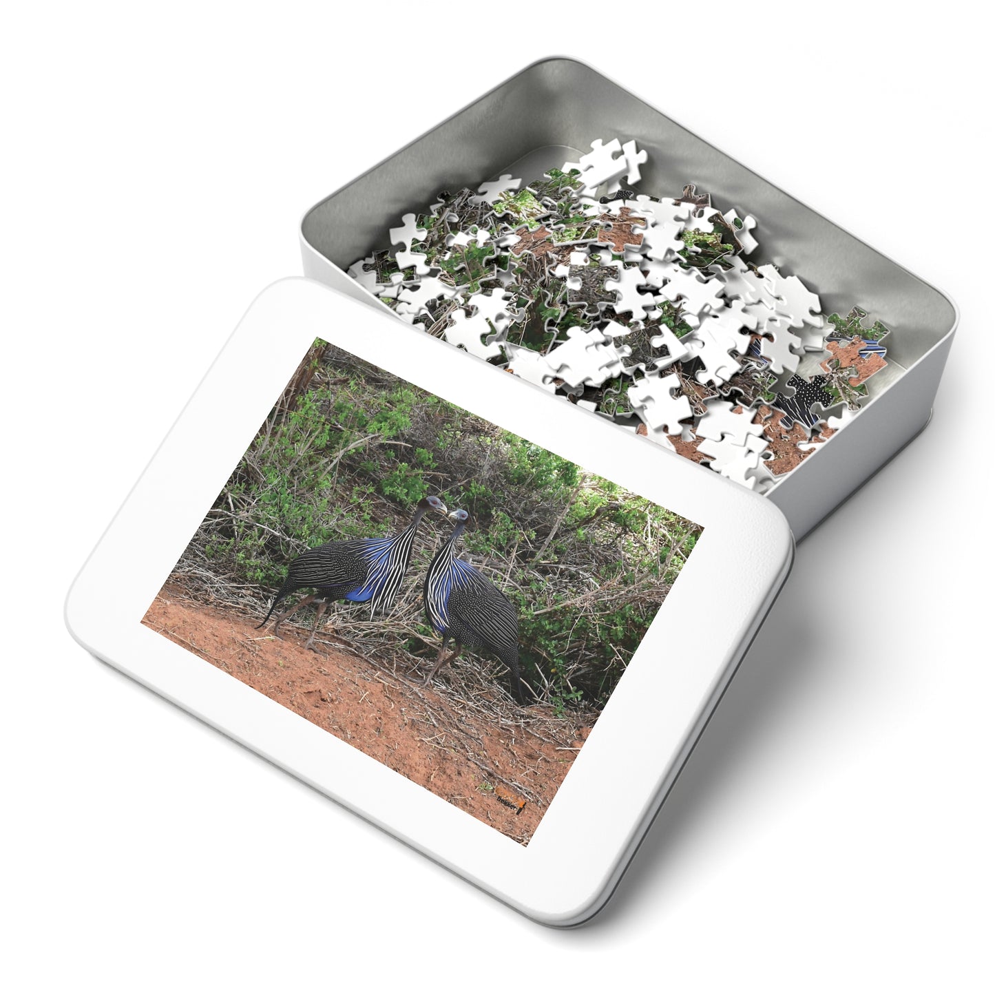 Jigsaw Puzzle & Tin: Original Photo, Tsavo East, Kenya (2023), Vibrant Glossy Puzzle, Nature Lover's Gift, 30 to 1,000 Pcs