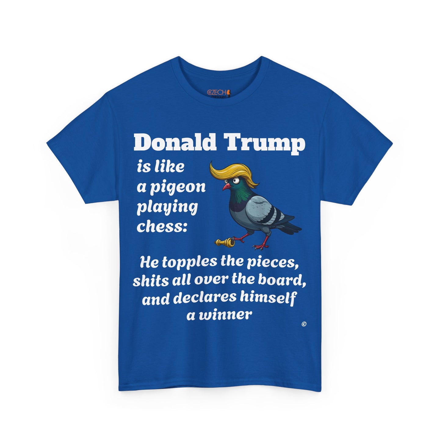 Trump Satire T-Shirt | Political Humor Tee with Meme Design | Unisex Heavy Cotton Funny Gift