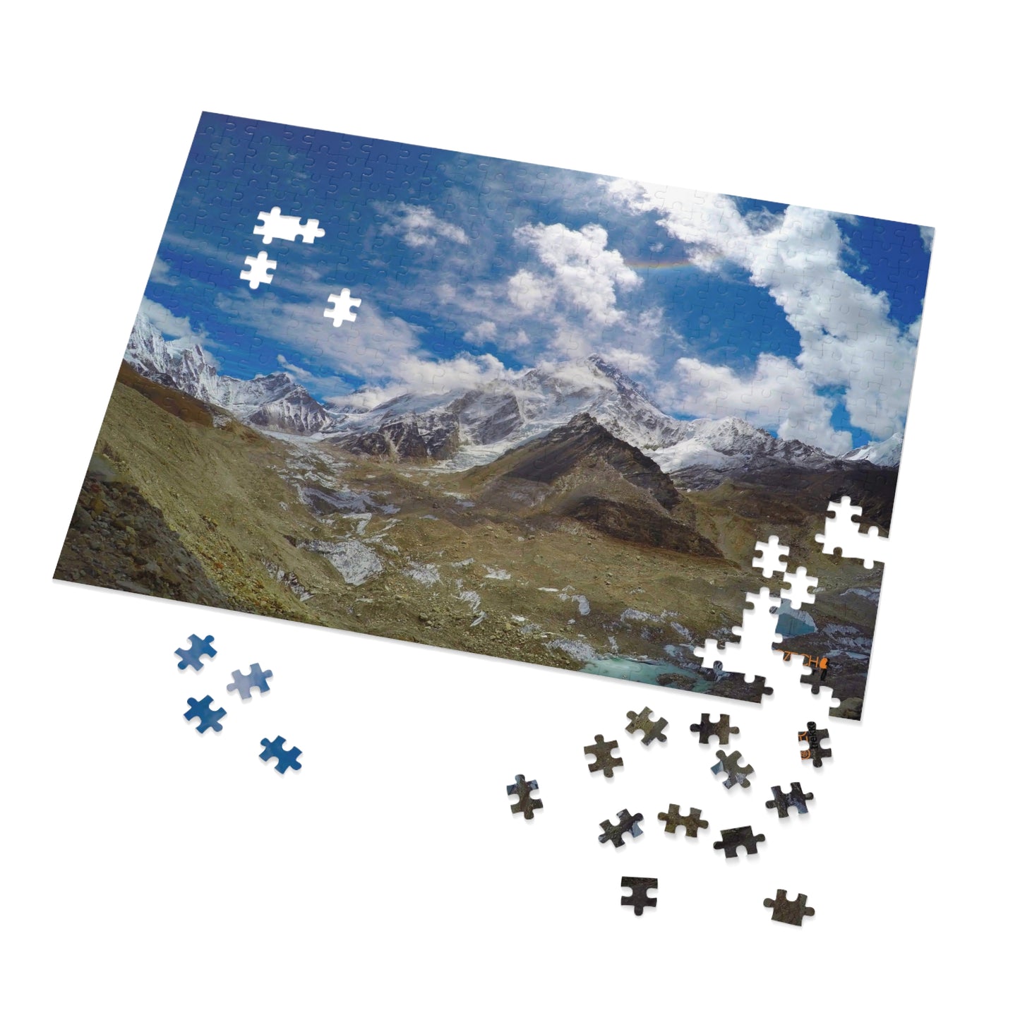 Jigsaw Puzzle & Tin: Original Photo, Nuptse, Nepal (2017), Vibrant Glossy Puzzle, Nature Lover's Gift, 30 to 1,000 Pcs
