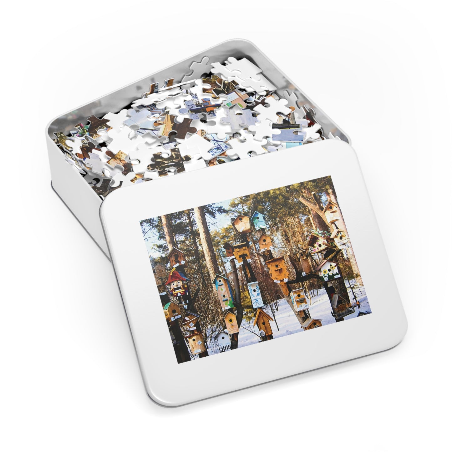 Jigsaw Puzzle & Tin: Original Photo, Novossibirsk, Russia (2013), Vibrant Glossy Puzzle, Nature Lover's Gift, 30 to 500 Pcs