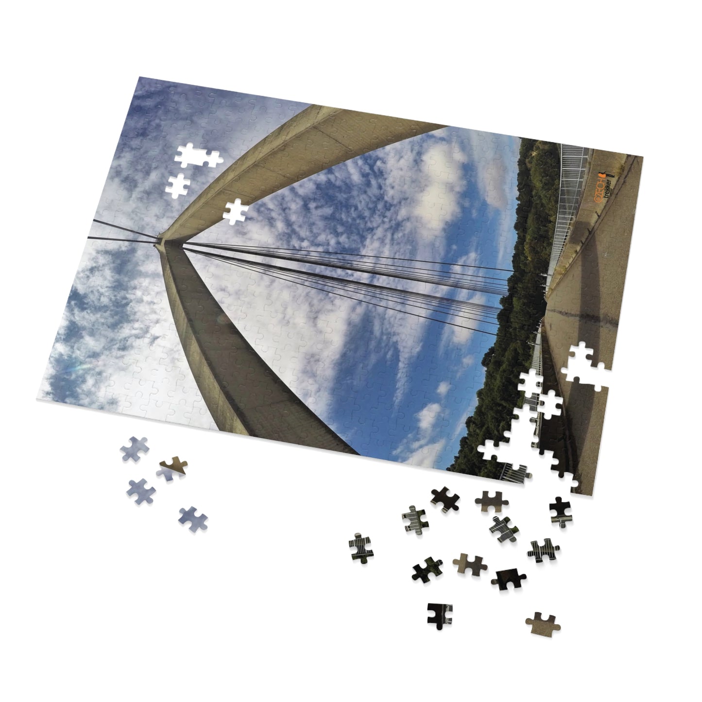 Jigsaw Puzzle & Tin: Original Photo, Lanaye, Belgium (2016), Vibrant Glossy Puzzle, Nature Lover's Gift, 30 to 500 Pcs