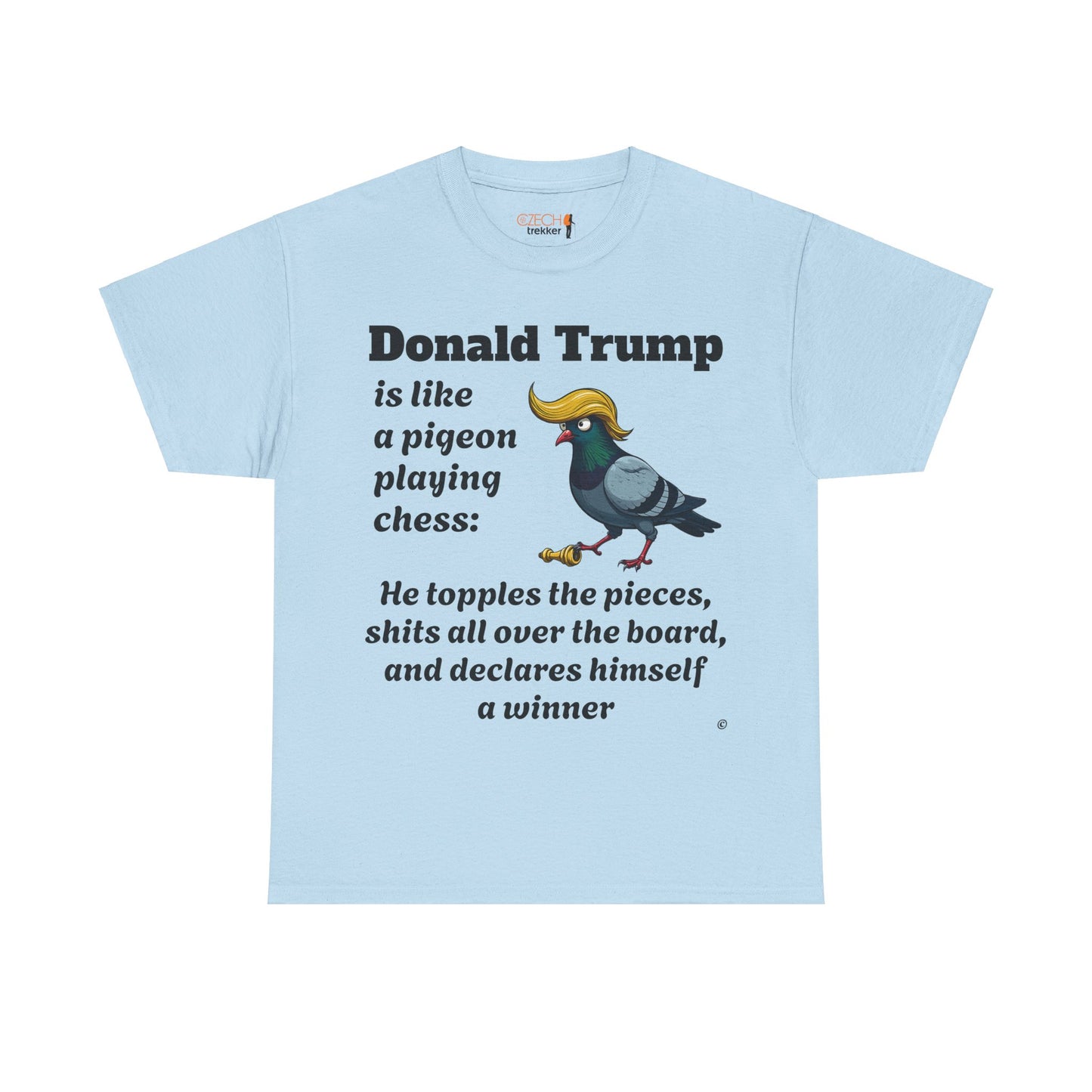 Trump Satire T-Shirt | Political Humor Tee with Meme Design | Unisex Heavy Cotton Funny Gift