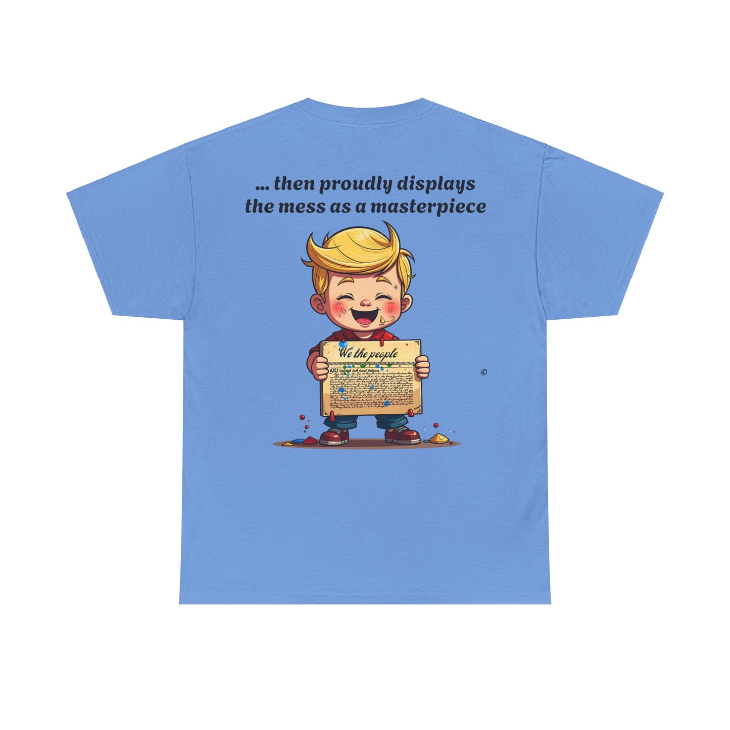 Trump Satire T-Shirt | Political Humor Tee with Meme Design | Unisex Heavy Cotton Funny Gift