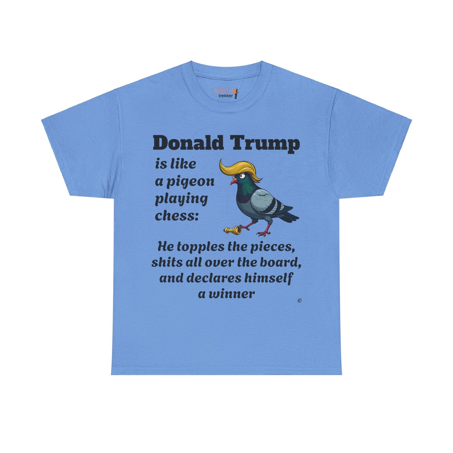 Trump Satire T-Shirt | Political Humor Tee with Meme Design | Unisex Heavy Cotton Funny Gift
