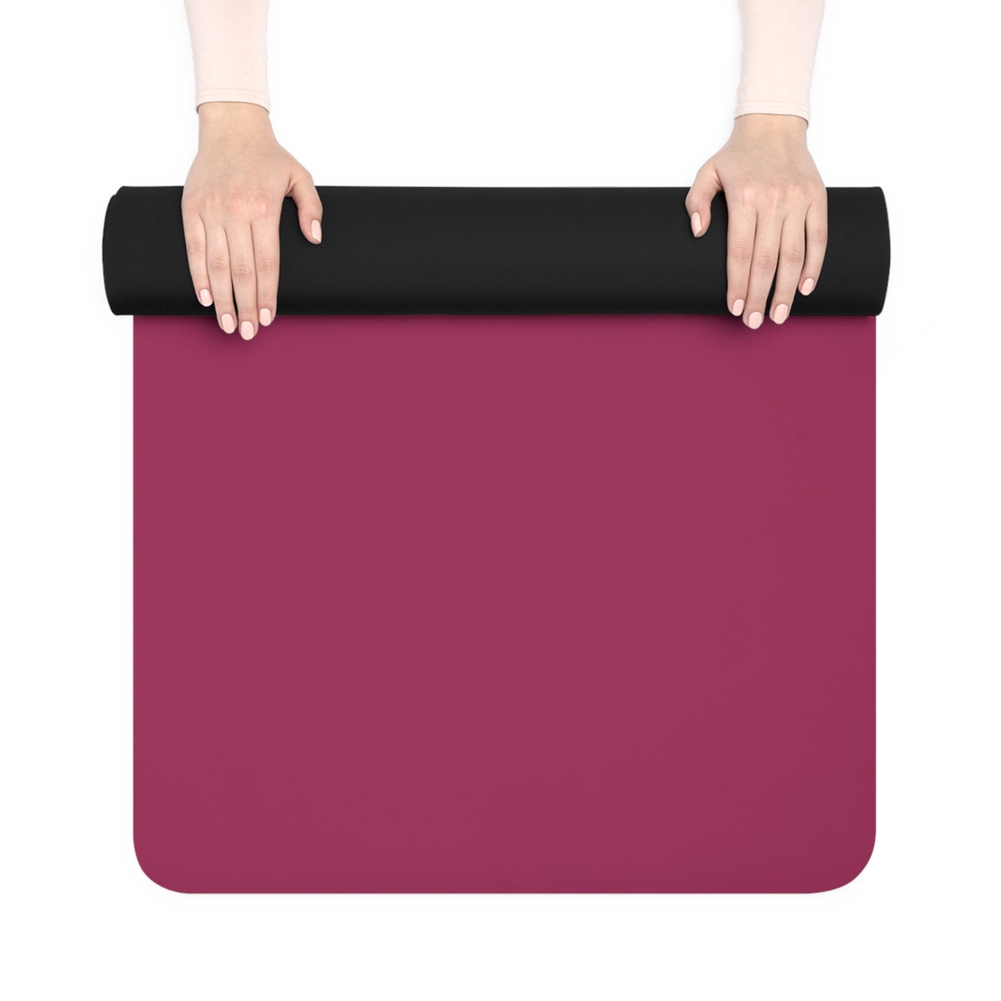 Vishnu Rubber Yoga Mat: Non-Slip Suede Top & Natural Rubber Bottom, Design, 24×70" Cushioning for Yoga, Pilates, Meditation