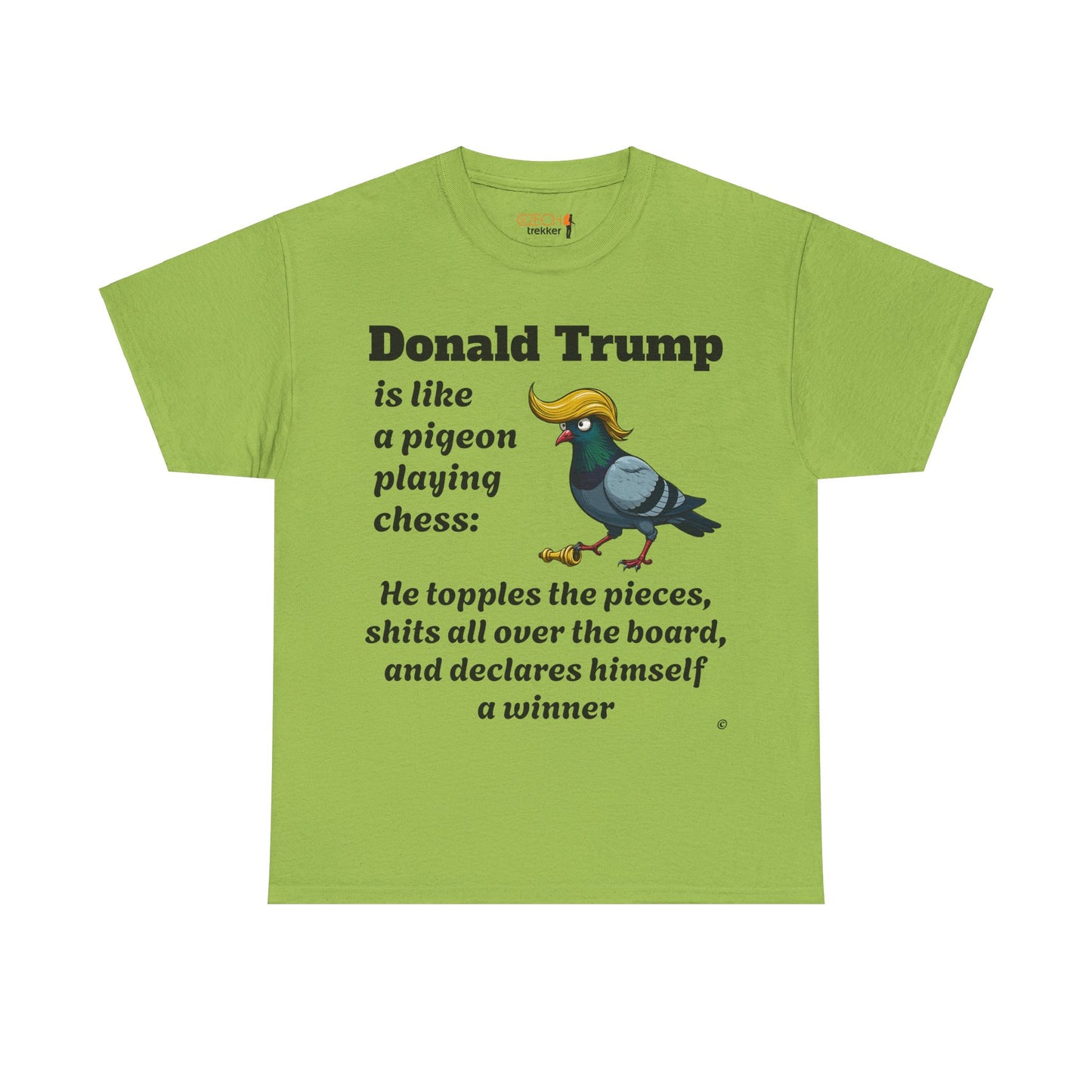 Trump Satire T-Shirt | Political Humor Tee with Meme Design | Unisex Heavy Cotton Funny Gift