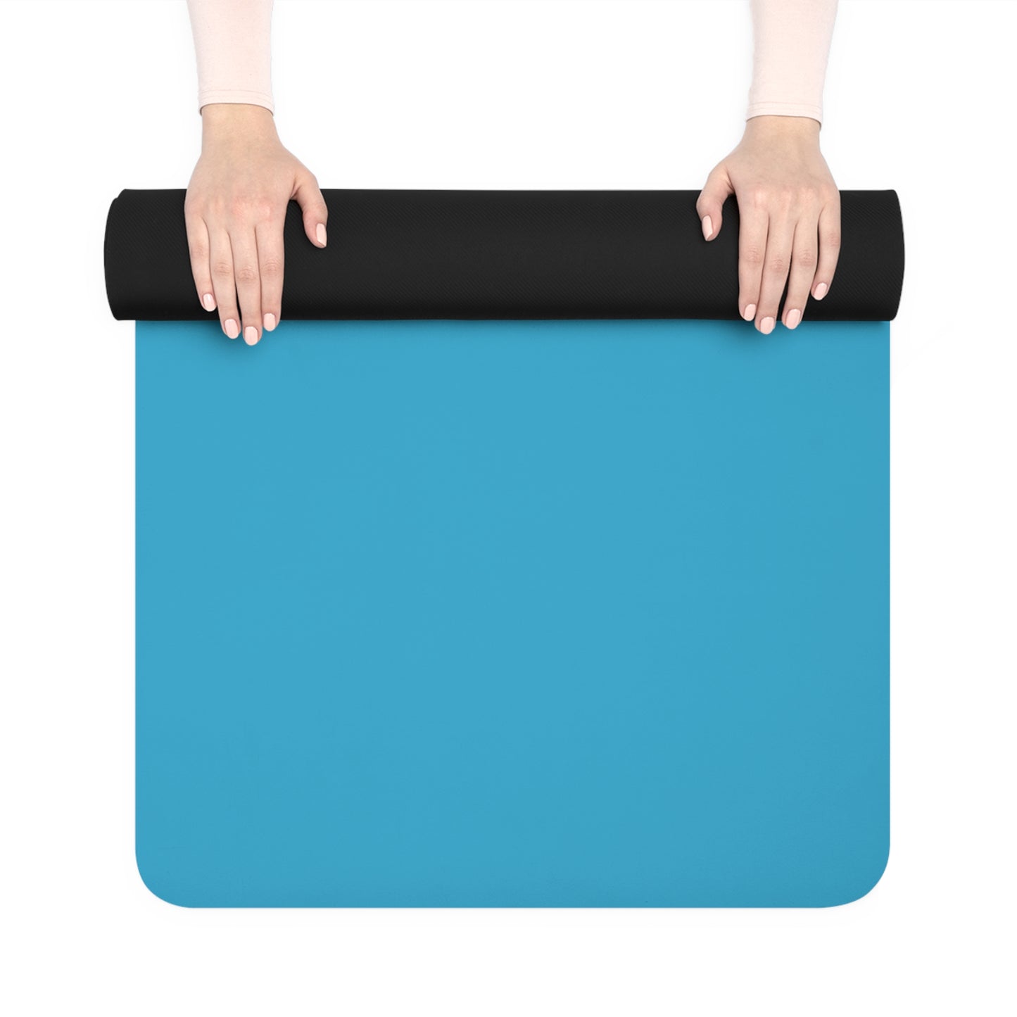 Vishnu Rubber Yoga Mat: Non-Slip Suede Top & Natural Rubber Bottom, Design, 24×70" Cushioning for Yoga, Pilates, Meditation