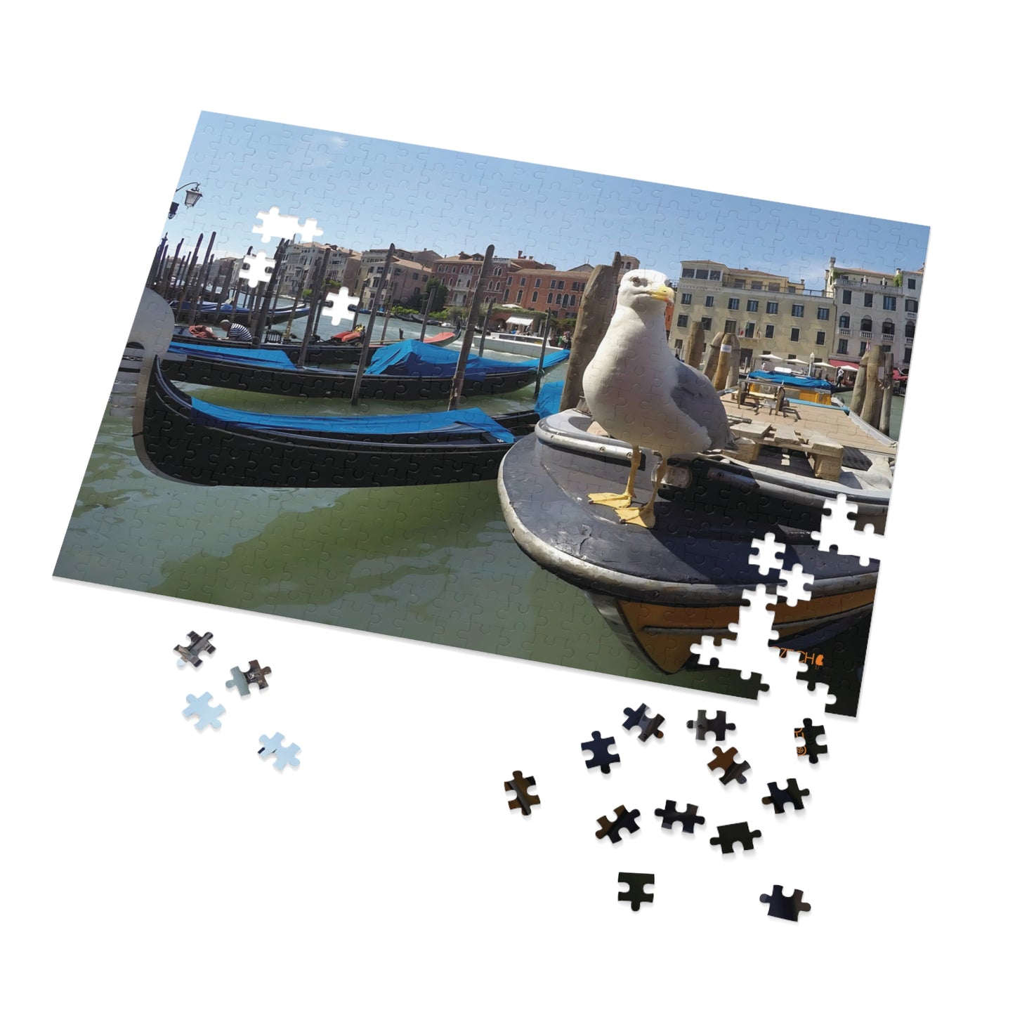Jigsaw Puzzle & Tin: Original Photo, Venice, Italy (2015), Vibrant Glossy Puzzle, Nature Lover's Gift, 30 to 500 Pcs