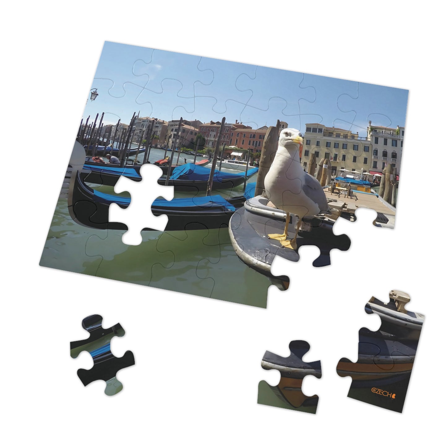 Jigsaw Puzzle & Tin: Original Photo, Venice, Italy (2015), Vibrant Glossy Puzzle, Nature Lover's Gift, 30 to 500 Pcs
