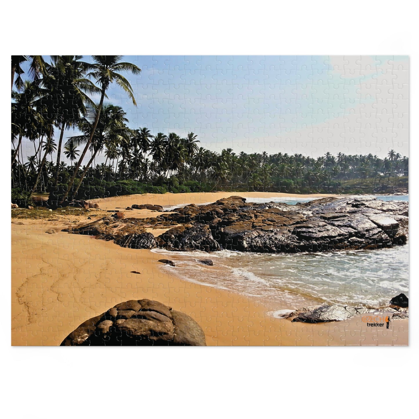 Jigsaw Puzzle: Original Photo, Tangalle, Sri Lanka (2013), Vibrant Glossy Puzzle, Nature Lover's Gift, 30 to 500 Pieces