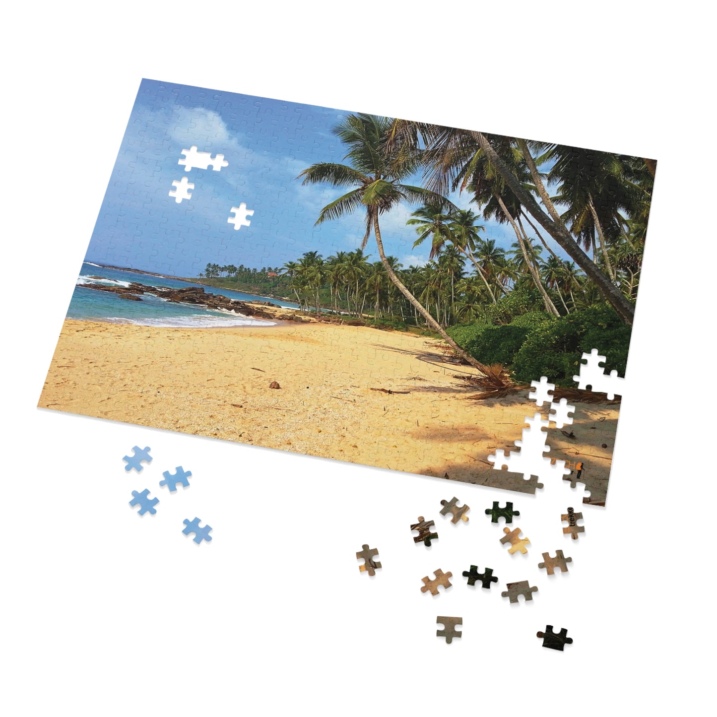 Jigsaw Puzzle: Original Photo, Tangalle, Sri Lanka (2013), Vibrant Glossy Puzzle, Nature Lover's Gift, 30 to 500 Pieces