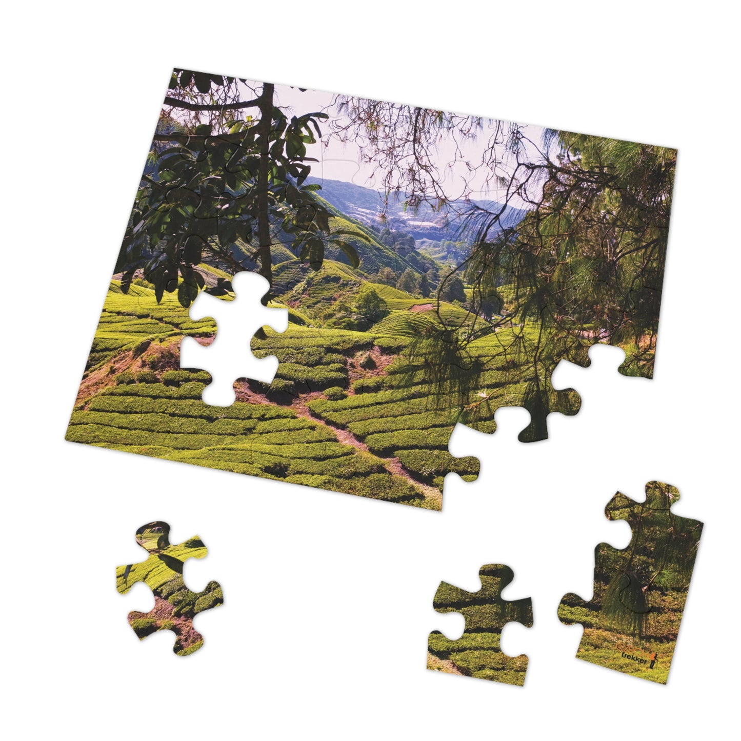 Jigsaw Puzzle & Tin: Original Photo, Cameron Highlands, Malaysia (2014), Vibrant Glossy Puzzle, Nature Lover's Gift, 30 to 500 Pcs