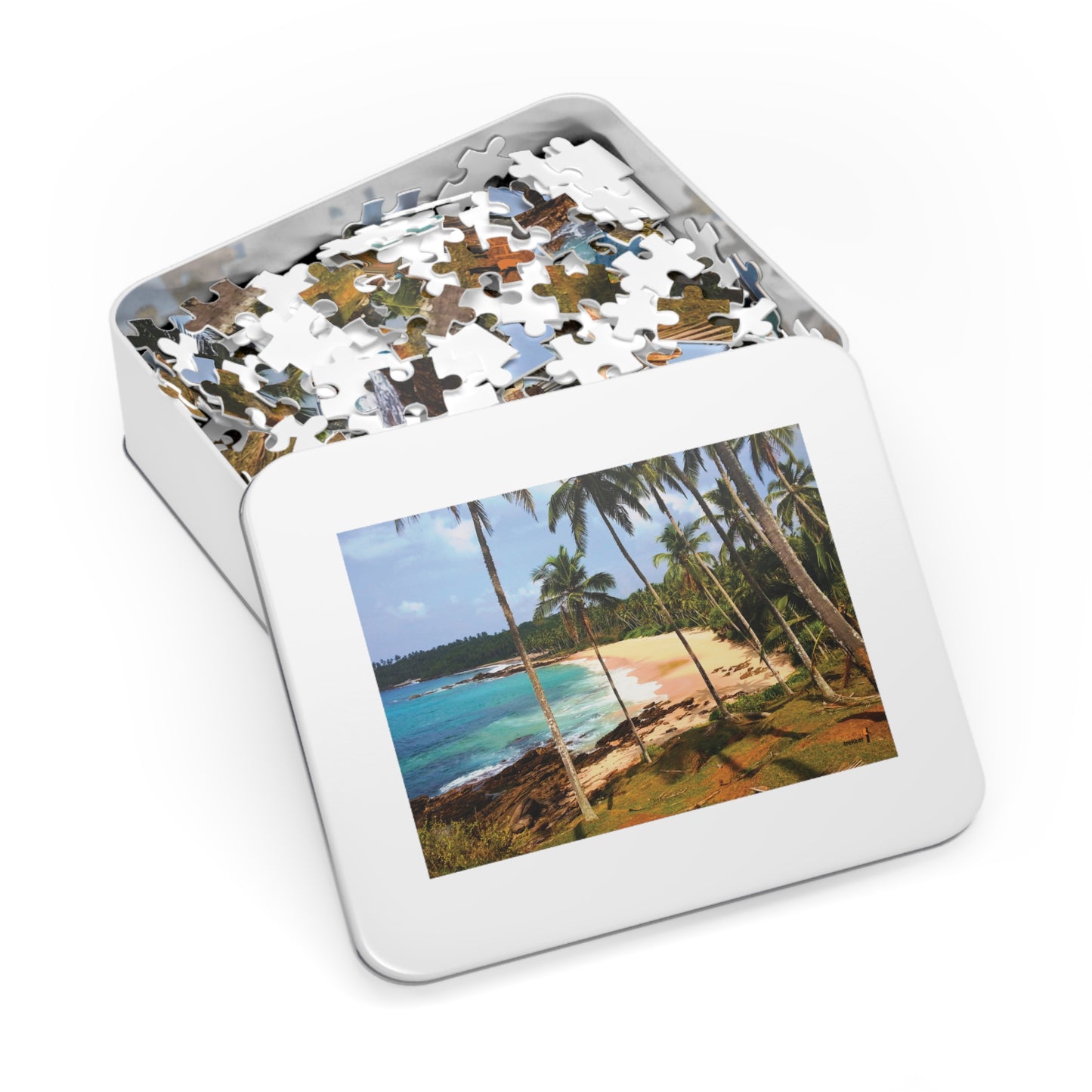 Jigsaw Puzzle: Original Photo, Tangalle, Sri Lanka (2013), Vibrant Glossy Puzzle, Nature Lover's Gift, 30 to 500 Pieces