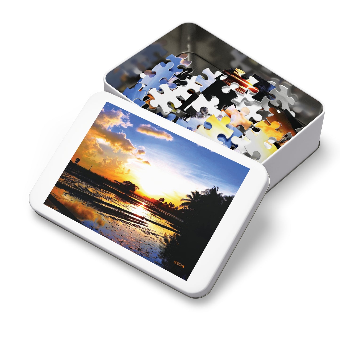 Jigsaw Puzzle & Tin: Original Photo, Trincomalee, Sri Lanka (2015), Vibrant Glossy Puzzle, Nature Lover's Gift, 30 to 500 Pcs