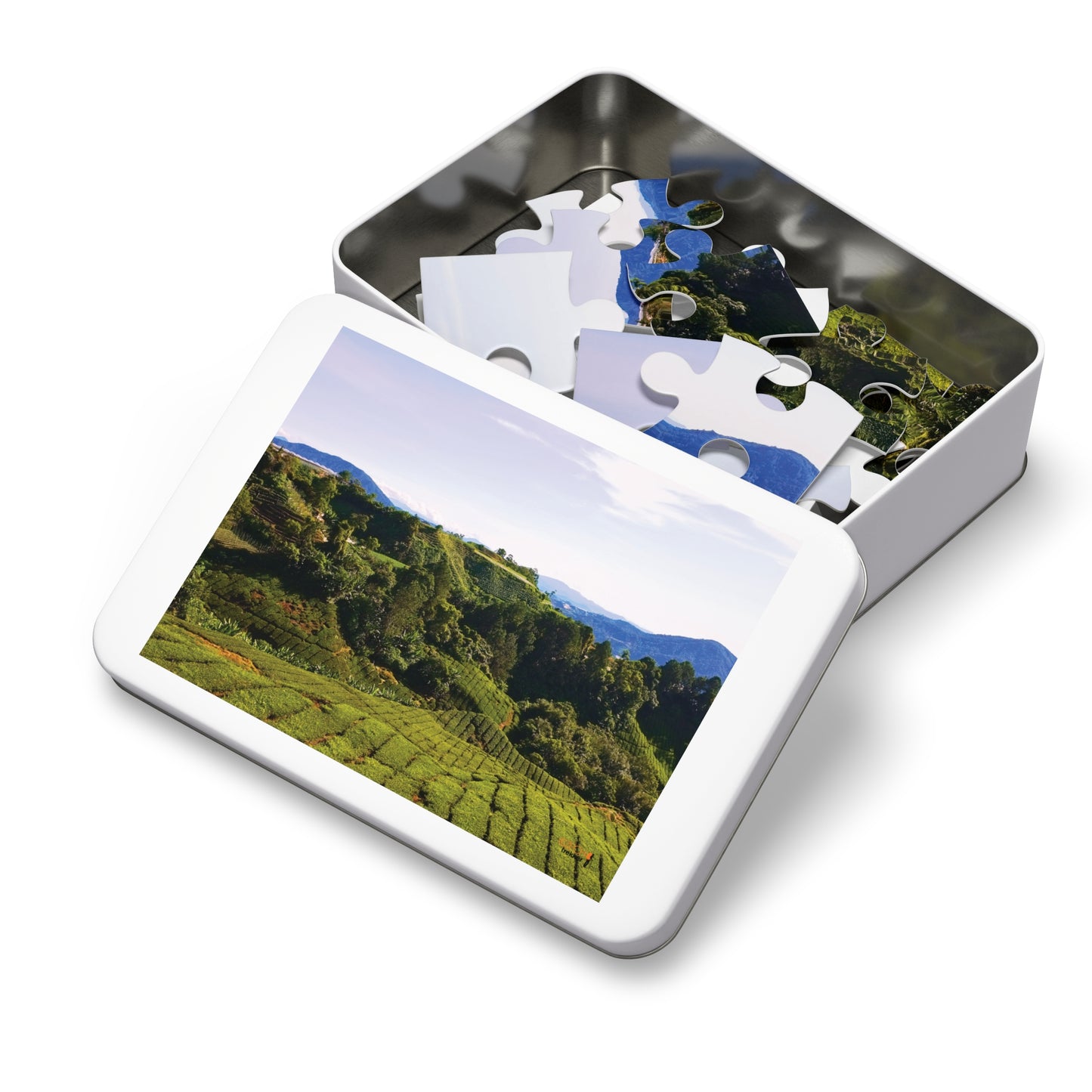 Jigsaw Puzzle & Tin: Original Photo, Cameron Highlands, Malaysia (2014), Vibrant Glossy Puzzle, Nature Lover's Gift, 30 to 500 Pcs