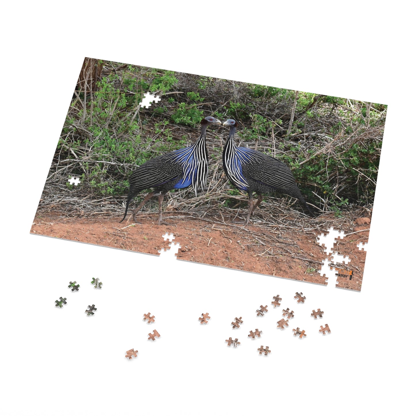 Jigsaw Puzzle & Tin: Original Photo, Tsavo East, Kenya (2023), Vibrant Glossy Puzzle, Nature Lover's Gift, 30 to 1,000 Pcs