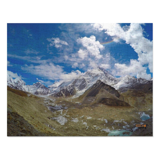 Jigsaw Puzzle & Tin: Original Photo, Nuptse, Nepal (2017), Vibrant Glossy Puzzle, Nature Lover's Gift, 30 to 1,000 Pcs