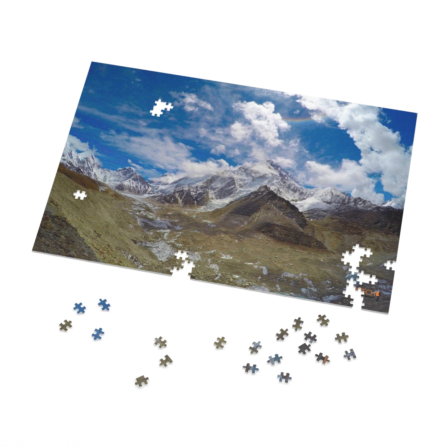 Jigsaw Puzzle & Tin: Original Photo, Nuptse, Nepal (2017), Vibrant Glossy Puzzle, Nature Lover's Gift, 30 to 1,000 Pcs