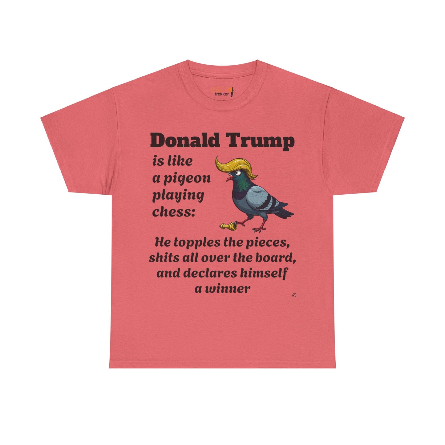 Trump Satire T-Shirt | Political Humor Tee with Meme Design | Unisex Heavy Cotton Funny Gift