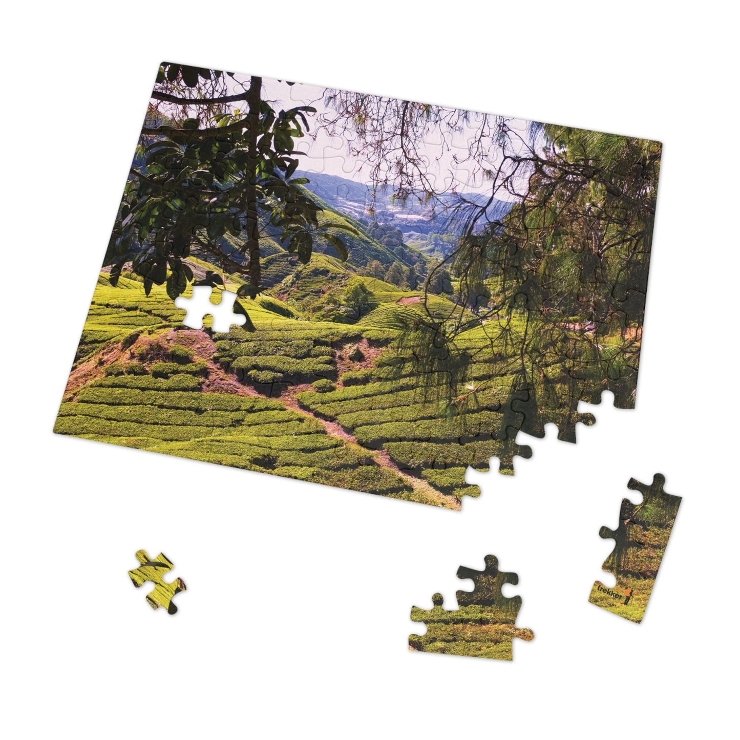 Jigsaw Puzzle & Tin: Original Photo, Cameron Highlands, Malaysia (2014), Vibrant Glossy Puzzle, Nature Lover's Gift, 30 to 500 Pcs