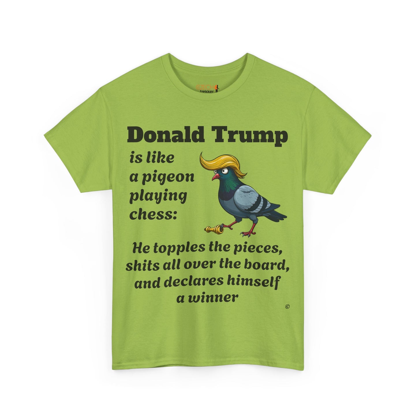 Trump Satire T-Shirt | Political Humor Tee with Meme Design | Unisex Heavy Cotton Funny Gift