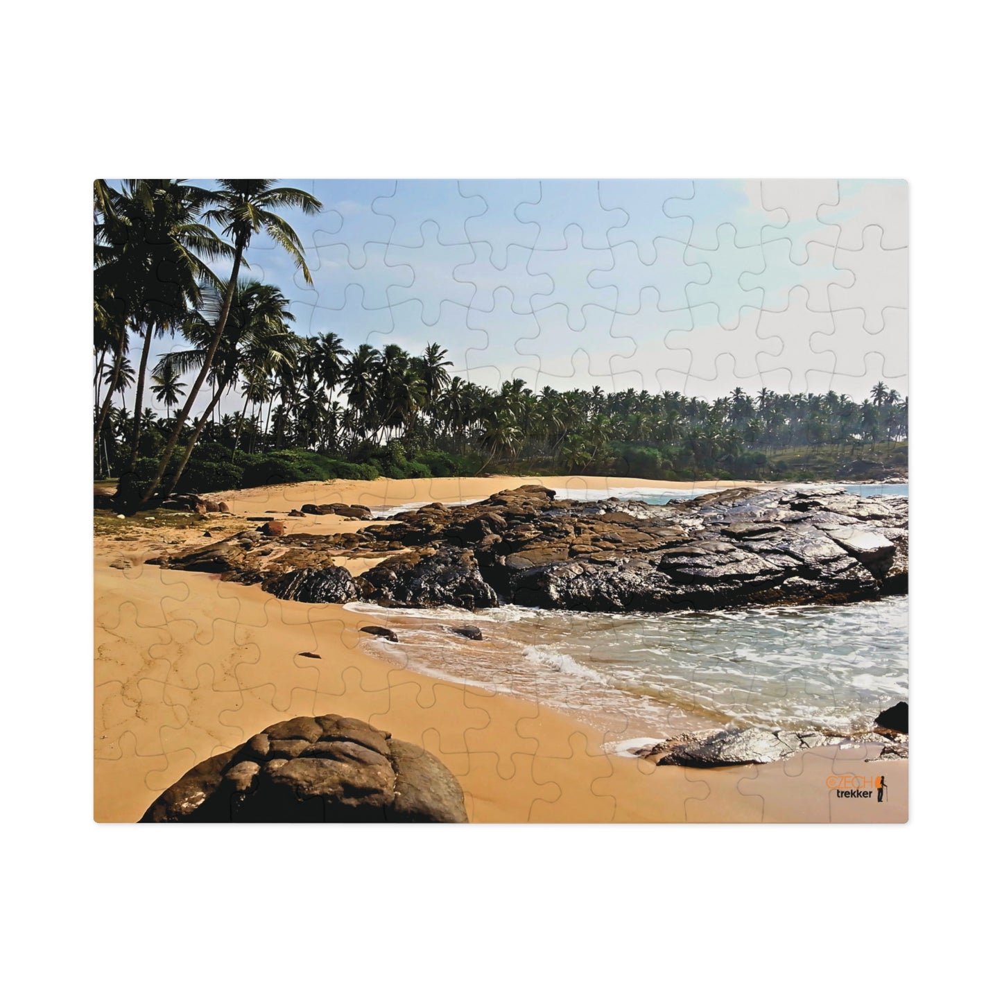 Jigsaw Puzzle: Original Photo, Tangalle, Sri Lanka (2013), Vibrant Glossy Puzzle, Nature Lover's Gift, 30 to 500 Pieces