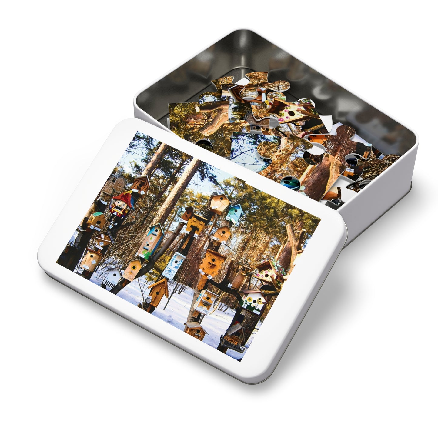 Jigsaw Puzzle & Tin: Original Photo, Novossibirsk, Russia (2013), Vibrant Glossy Puzzle, Nature Lover's Gift, 30 to 500 Pcs