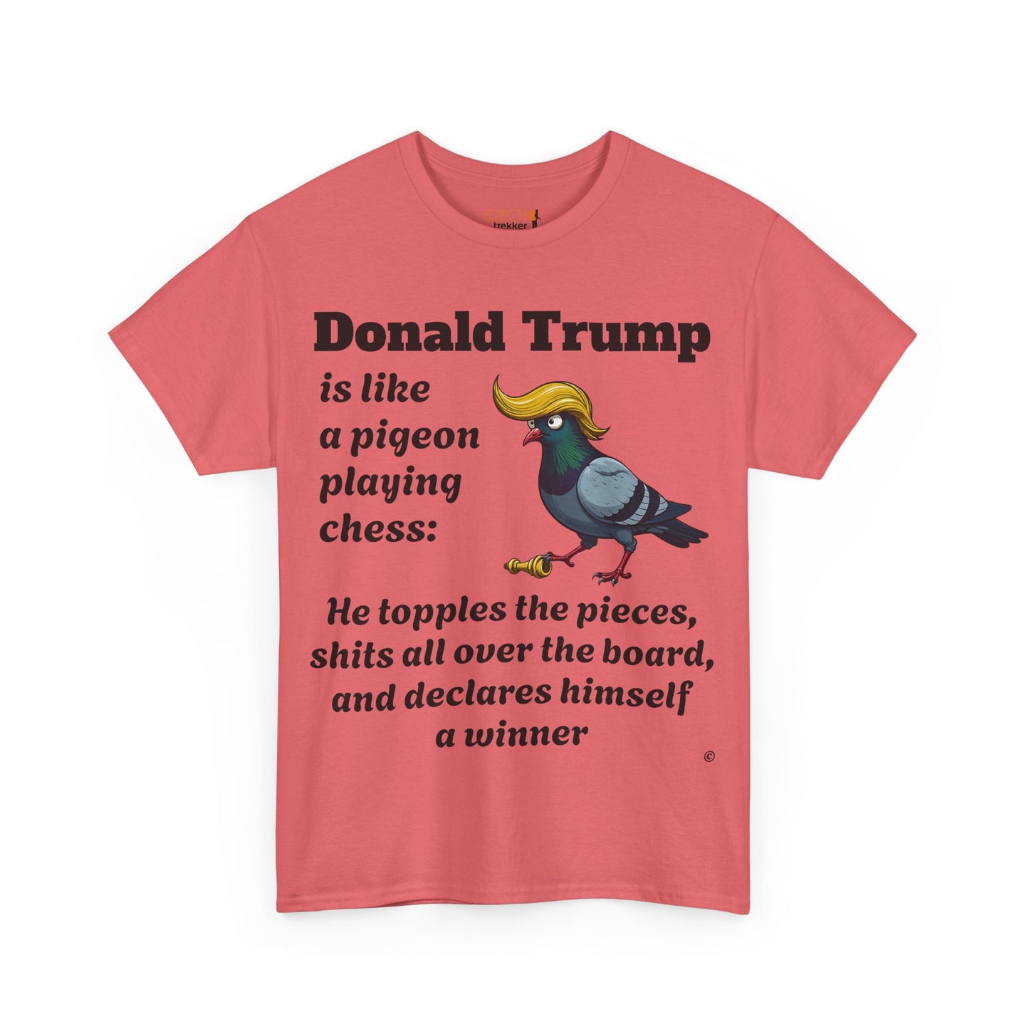 Trump Satire T-Shirt | Political Humor Tee with Meme Design | Unisex Heavy Cotton Funny Gift