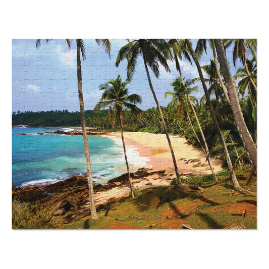 Jigsaw Puzzle: Original Photo, Tangalle, Sri Lanka (2013), Vibrant Glossy Puzzle, Nature Lover's Gift, 30 to 500 Pieces