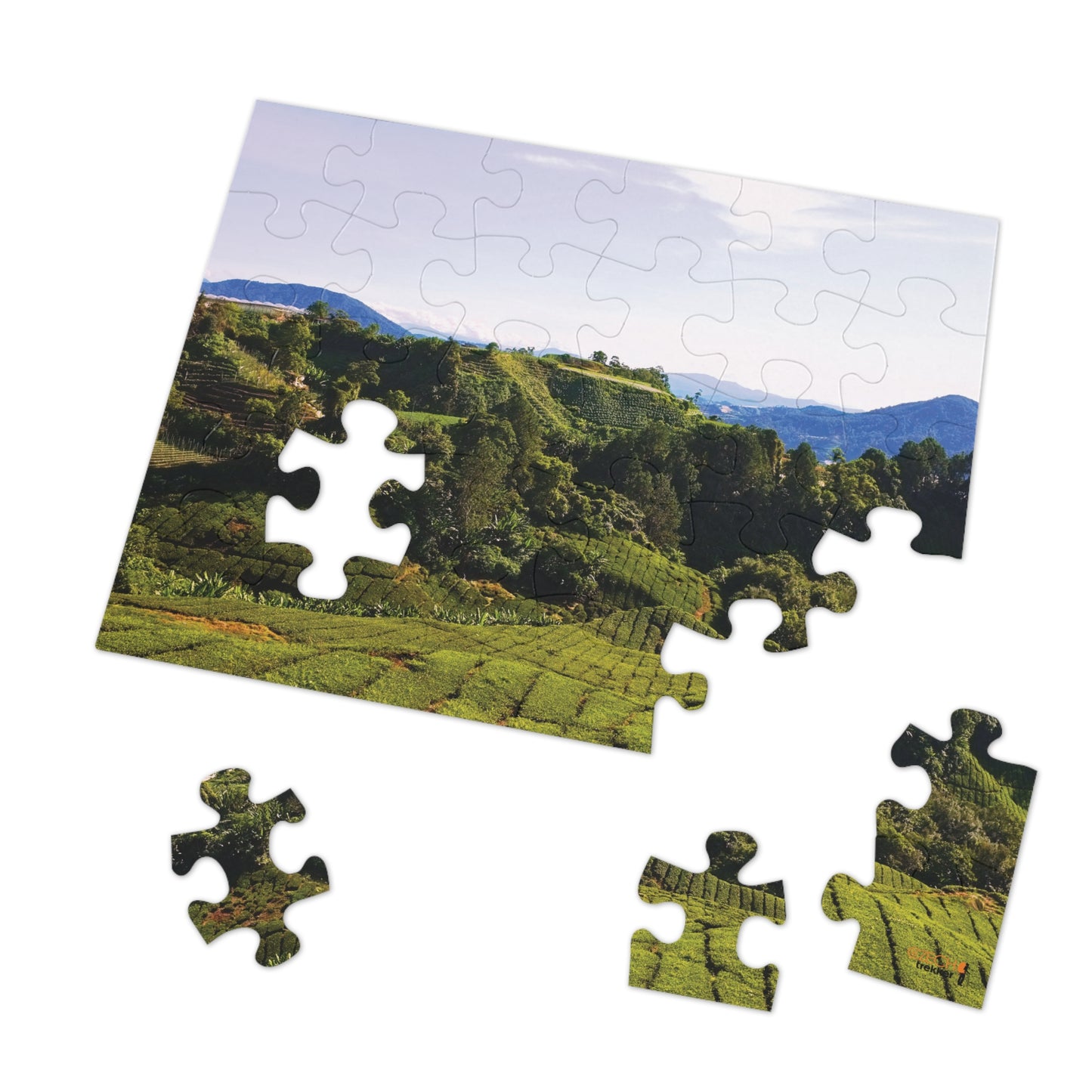 Jigsaw Puzzle & Tin: Original Photo, Cameron Highlands, Malaysia (2014), Vibrant Glossy Puzzle, Nature Lover's Gift, 30 to 500 Pcs