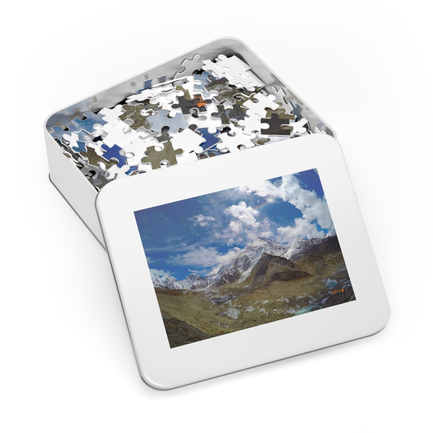 Jigsaw Puzzle & Tin: Original Photo, Nuptse, Nepal (2017), Vibrant Glossy Puzzle, Nature Lover's Gift, 30 to 1,000 Pcs