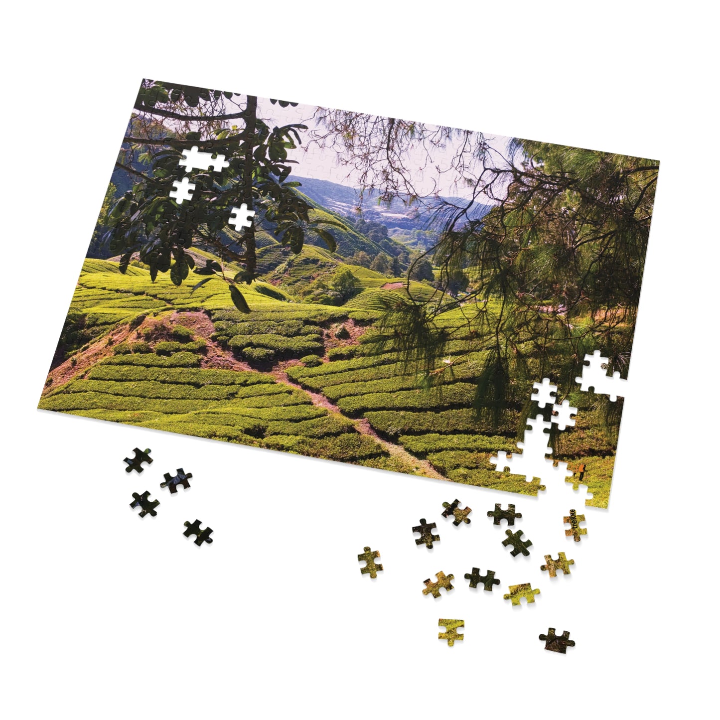 Jigsaw Puzzle & Tin: Original Photo, Cameron Highlands, Malaysia (2014), Vibrant Glossy Puzzle, Nature Lover's Gift, 30 to 500 Pcs