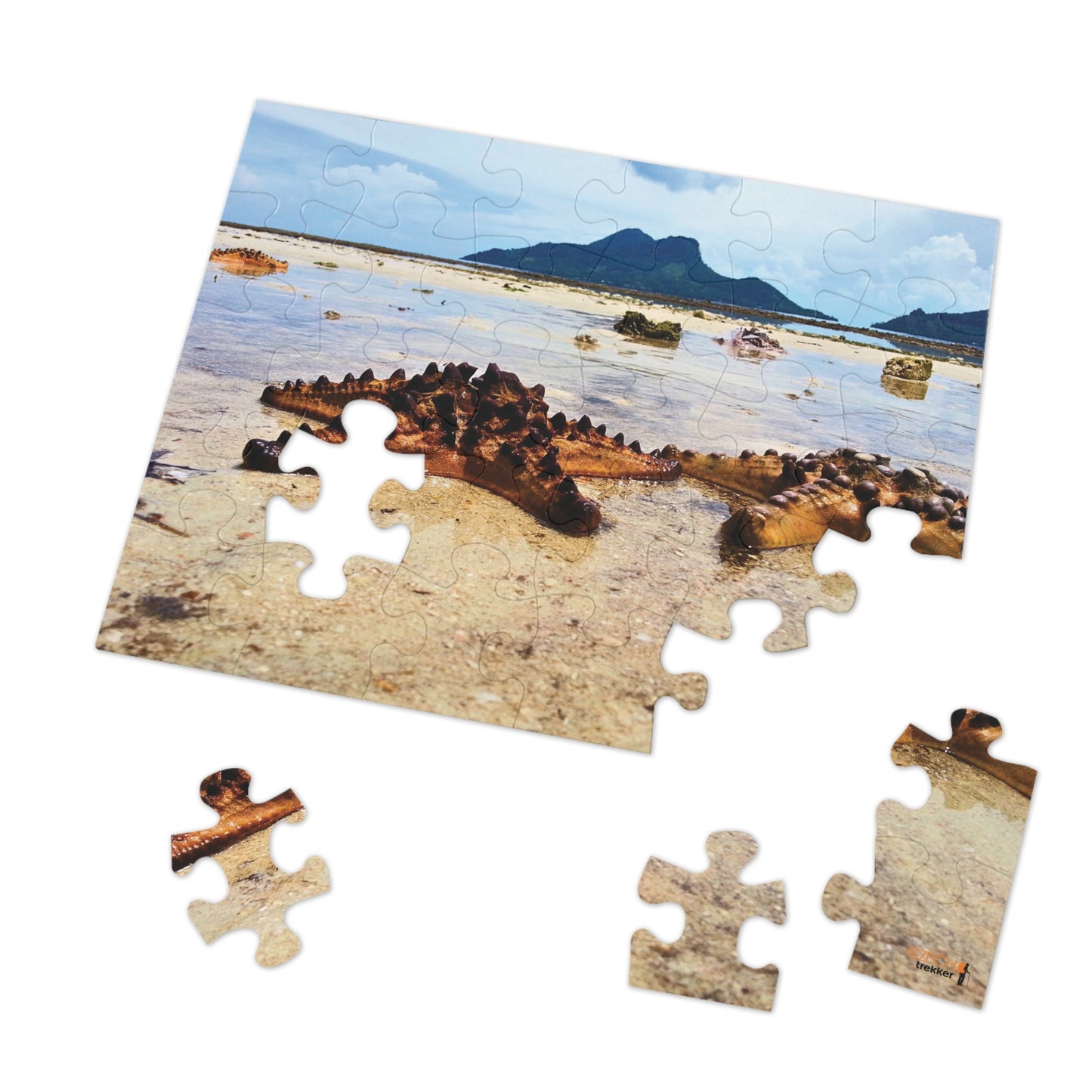 Jigsaw Puzzle & Tin: Original Photo, Pulau Maiga, Sabah, Malaysia (2013), Vibrant Glossy Puzzle, Nature Lover's Gift, 30 to 500 Pcs