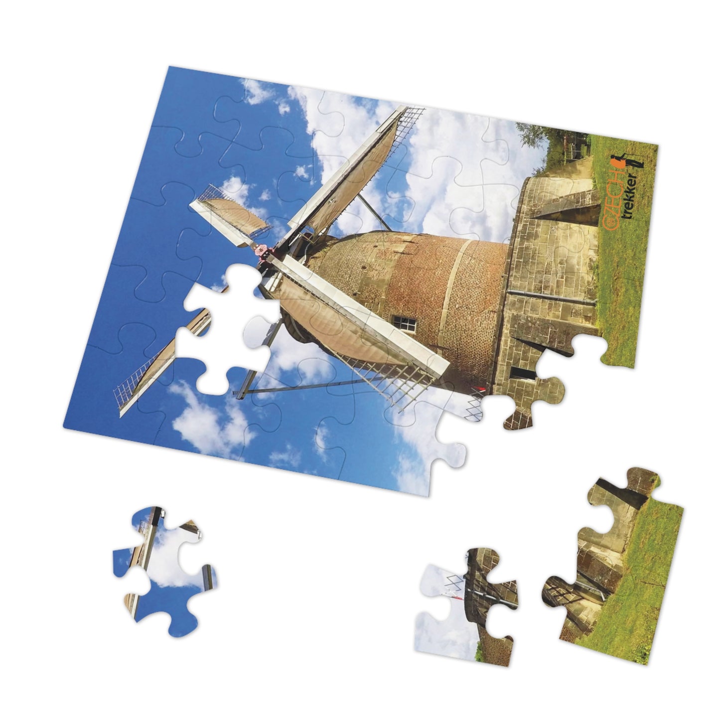 Jigsaw Puzzle & Tin: Original Photo, Gronsveld, the Netherlands (2016), Vibrant Glossy Puzzle, Nature Lover's Gift, 30 to 500 Pcs