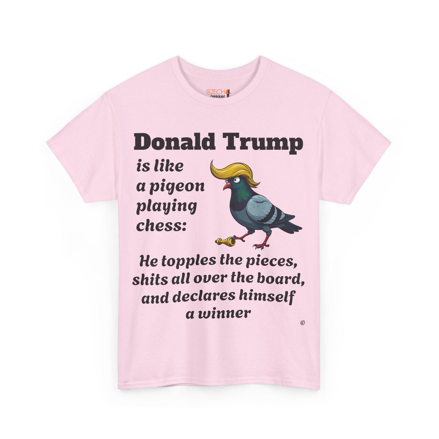 Trump Satire T-Shirt | Political Humor Tee with Meme Design | Unisex Heavy Cotton Funny Gift