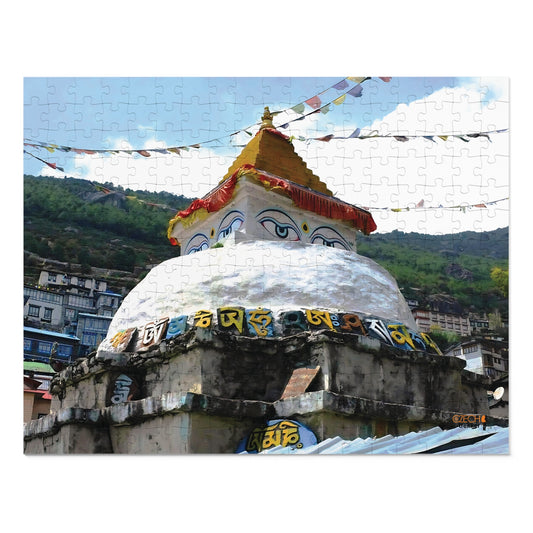 Jigsaw Puzzle & Tin: Original Photo, Solu Khumbu, Nepal (2015), Vibrant Glossy Puzzle, Nature Lover's Gift, 30 to 500 Pcs