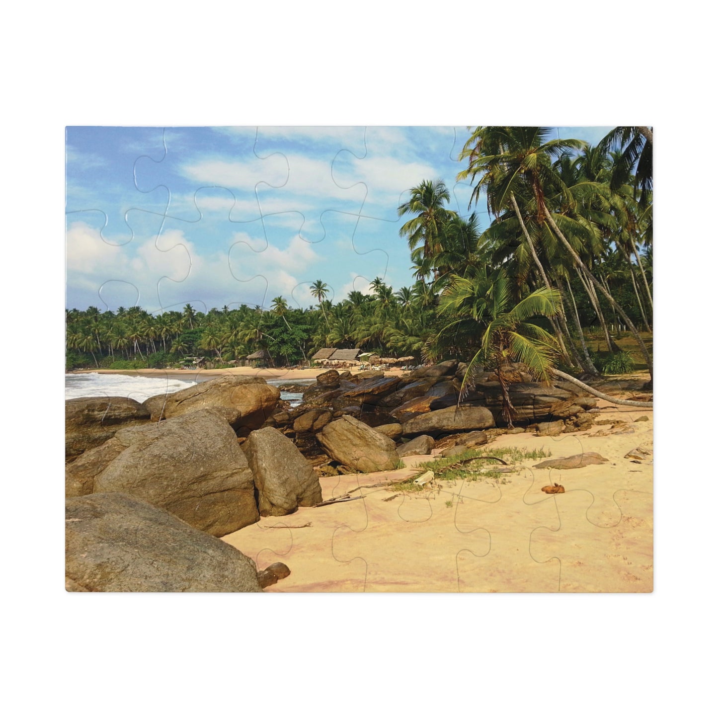 Jigsaw Puzzle: Original Photo, Tangalle, Sri Lanka (2013), Vibrant Glossy Puzzle, Nature Lover's Gift, 30 to 500 Pieces