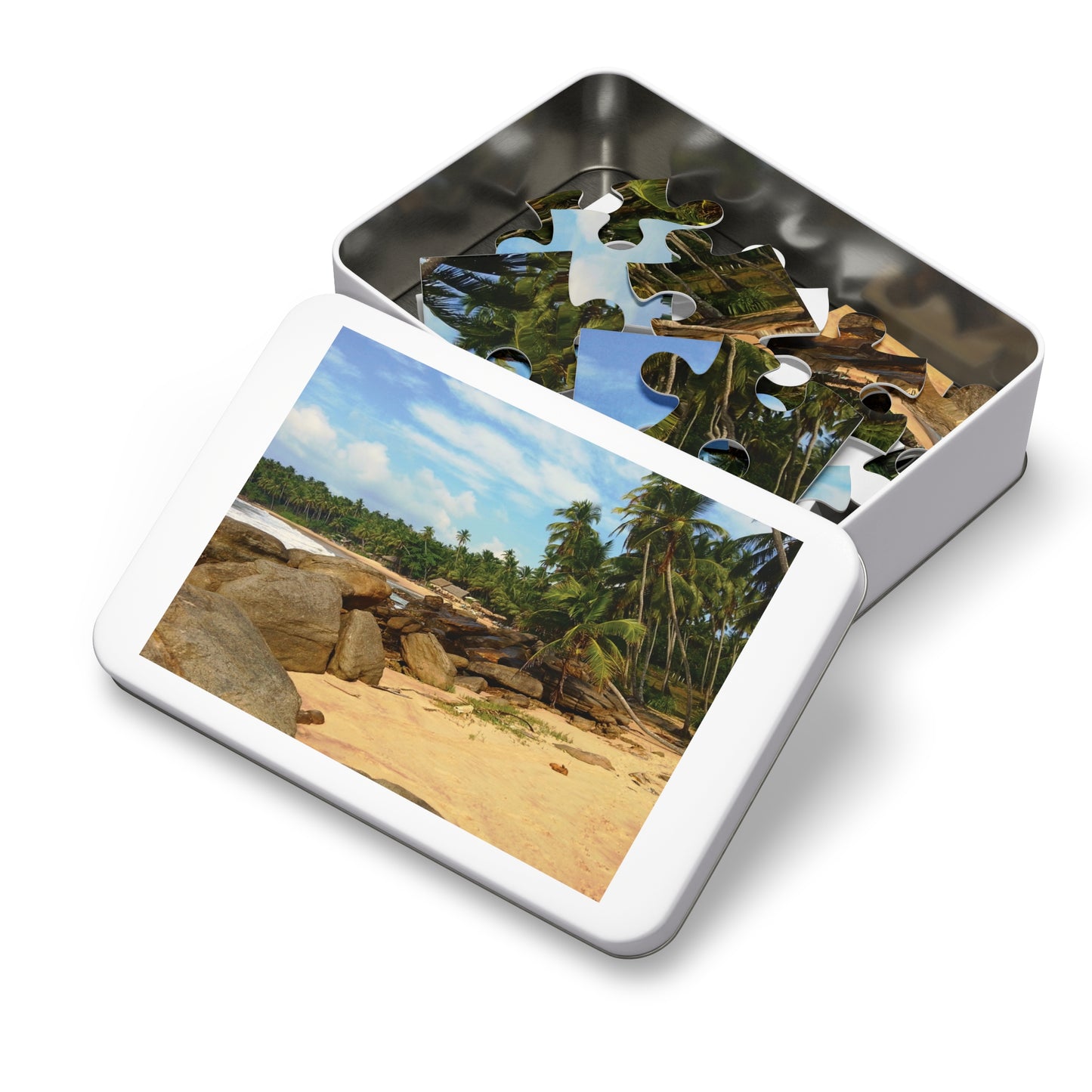 Jigsaw Puzzle: Original Photo, Tangalle, Sri Lanka (2013), Vibrant Glossy Puzzle, Nature Lover's Gift, 30 to 500 Pieces