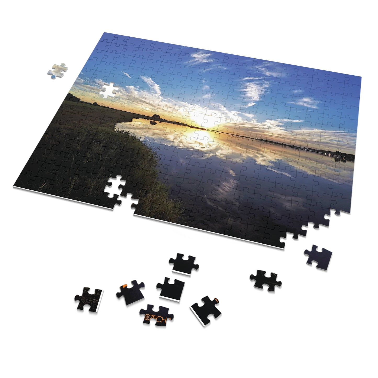 Jigsaw Puzzle: Original Photo, Zeeland, the Netherlands (2017), Vibrant Glossy Puzzle, Nature Lover's Gift, 30 to 500 Pieces