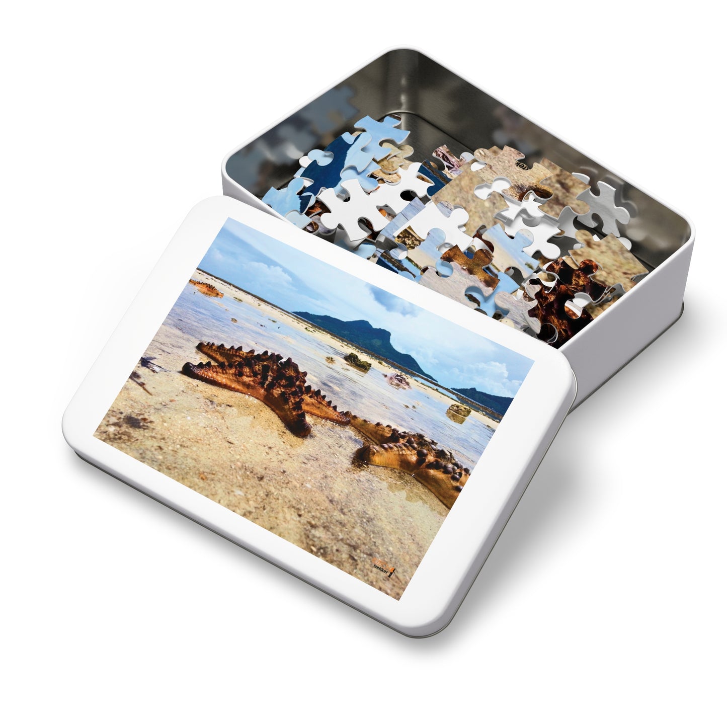 Jigsaw Puzzle & Tin: Original Photo, Pulau Maiga, Sabah, Malaysia (2013), Vibrant Glossy Puzzle, Nature Lover's Gift, 30 to 500 Pcs