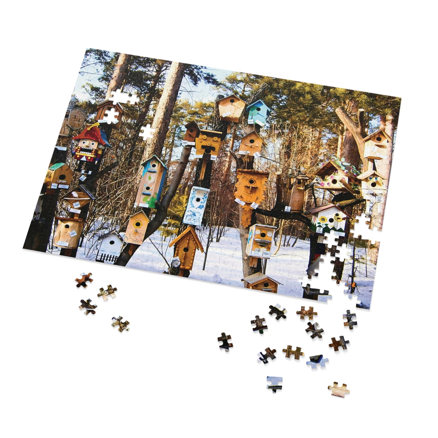 Jigsaw Puzzle & Tin: Original Photo, Novossibirsk, Russia (2013), Vibrant Glossy Puzzle, Nature Lover's Gift, 30 to 500 Pcs