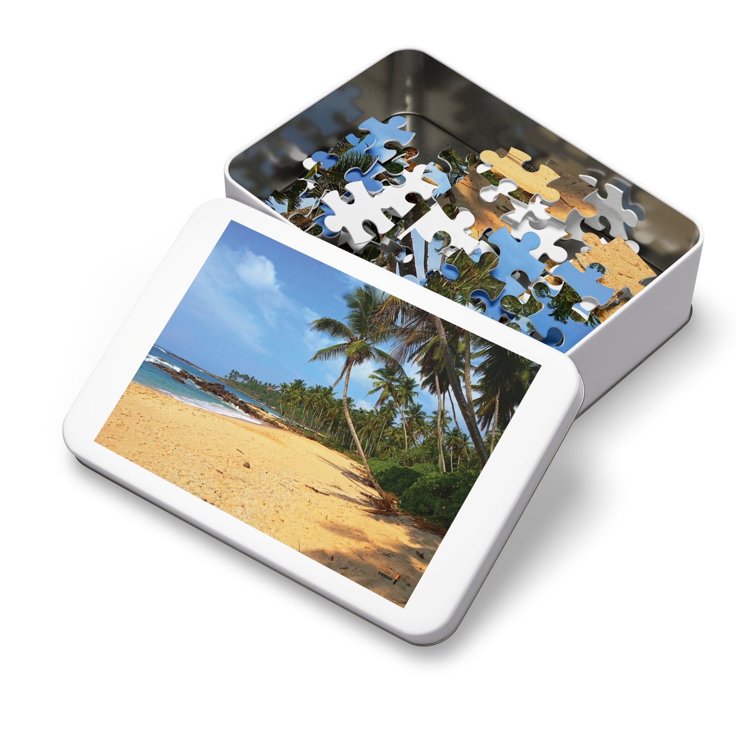 Jigsaw Puzzle: Original Photo, Tangalle, Sri Lanka (2013), Vibrant Glossy Puzzle, Nature Lover's Gift, 30 to 500 Pieces