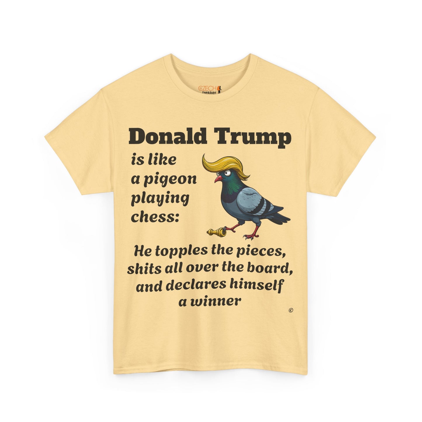 Trump Satire T-Shirt | Political Humor Tee with Meme Design | Unisex Heavy Cotton Funny Gift