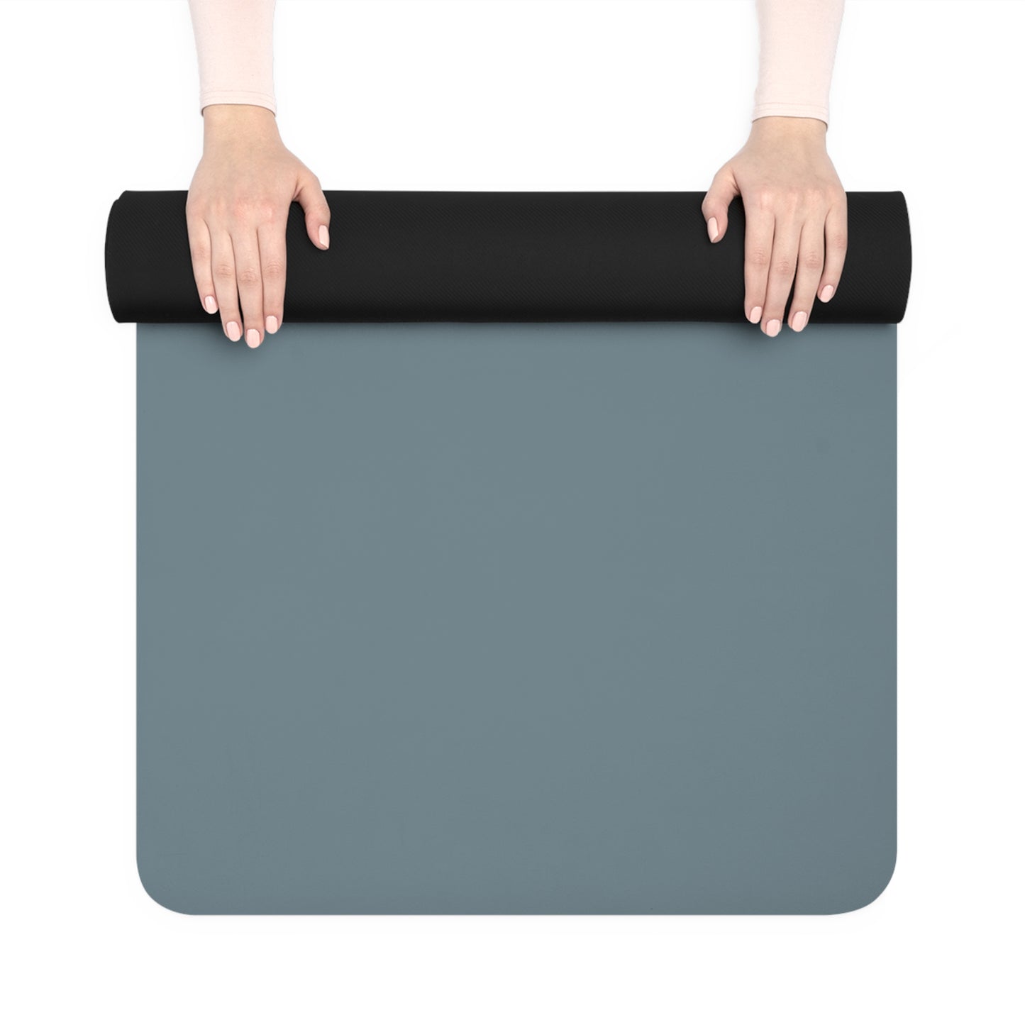 Vishnu Rubber Yoga Mat: Non-Slip Suede Top & Natural Rubber Bottom, Design, 24×70" Cushioning for Yoga, Pilates, Meditation