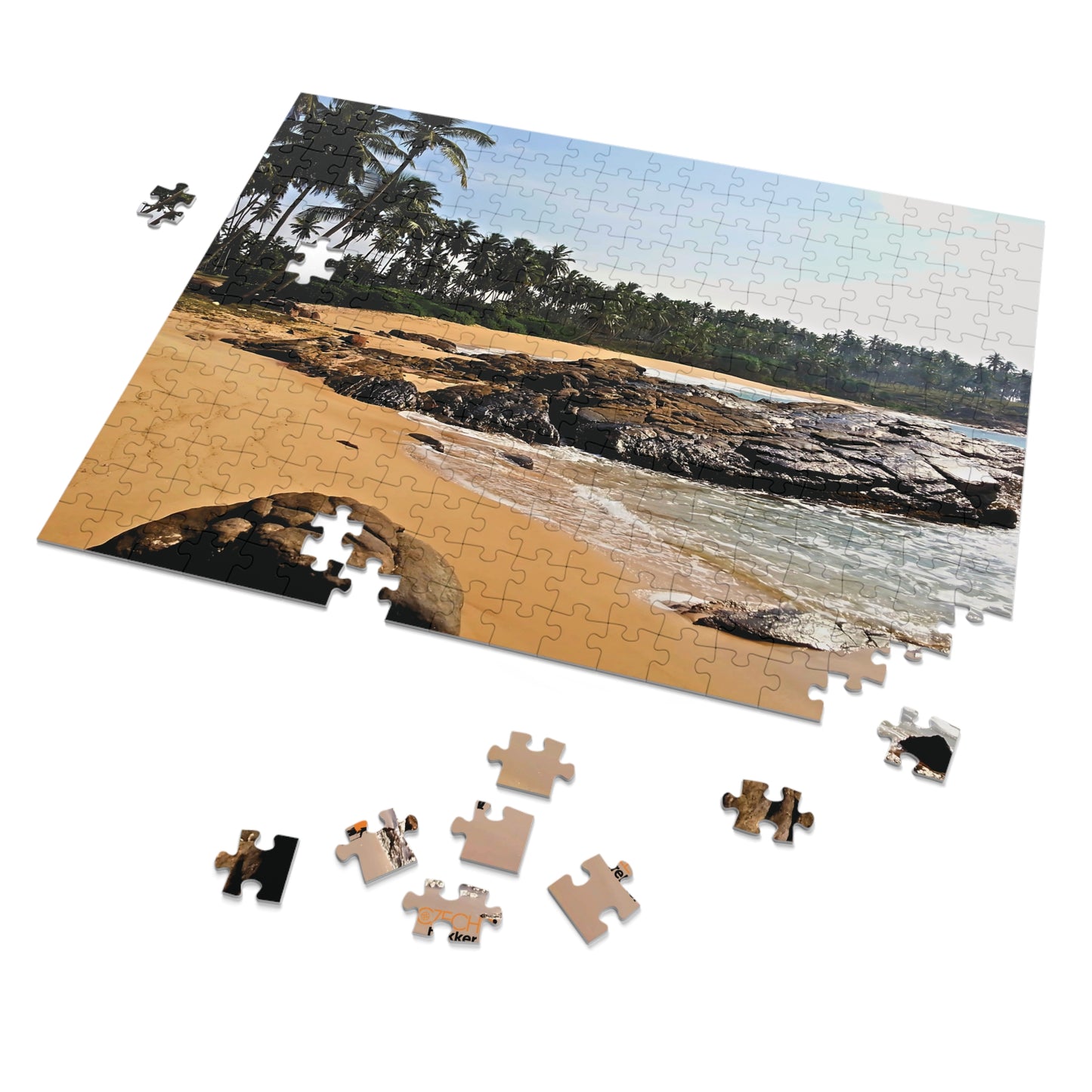 Jigsaw Puzzle: Original Photo, Tangalle, Sri Lanka (2013), Vibrant Glossy Puzzle, Nature Lover's Gift, 30 to 500 Pieces