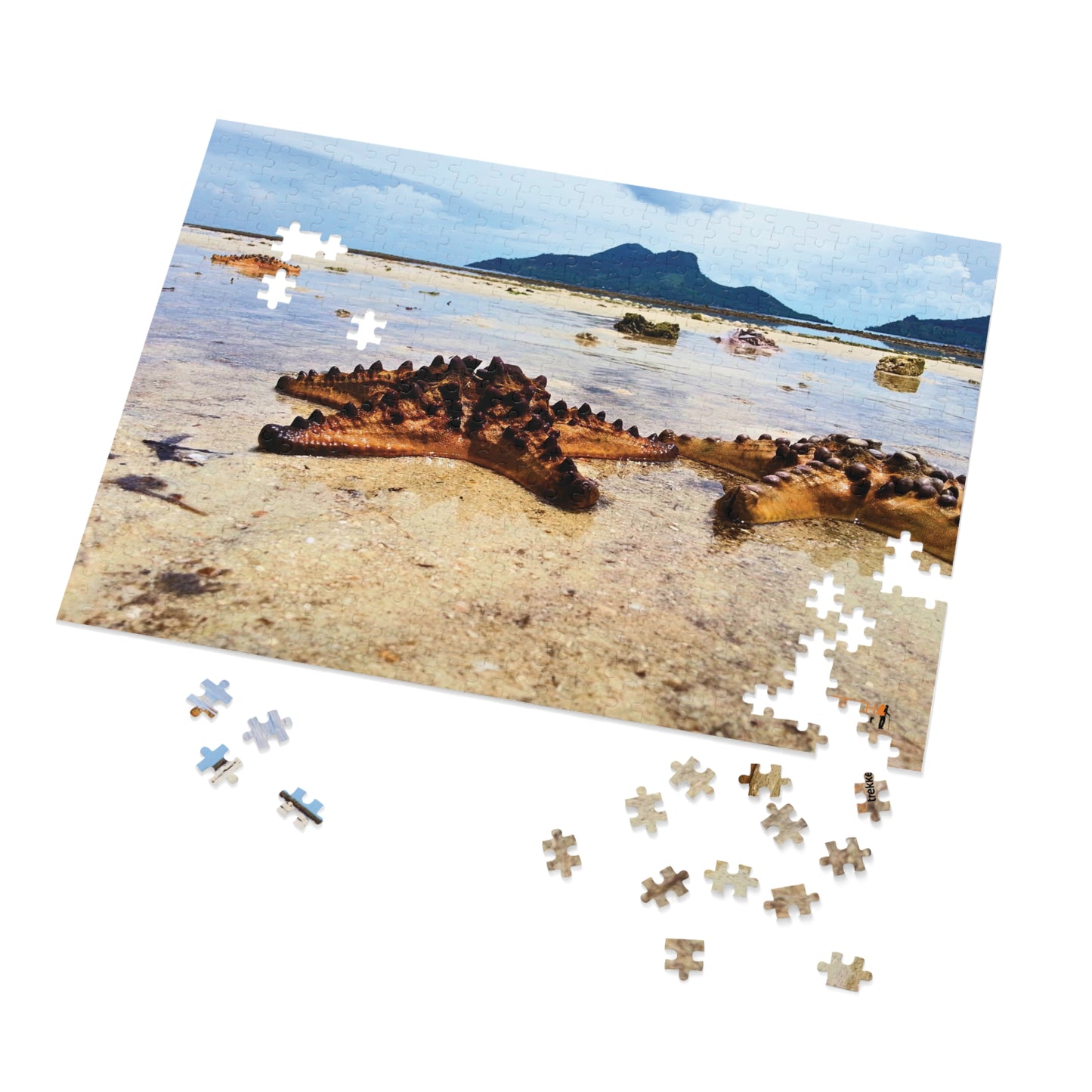 Jigsaw Puzzle & Tin: Original Photo, Pulau Maiga, Sabah, Malaysia (2013), Vibrant Glossy Puzzle, Nature Lover's Gift, 30 to 500 Pcs