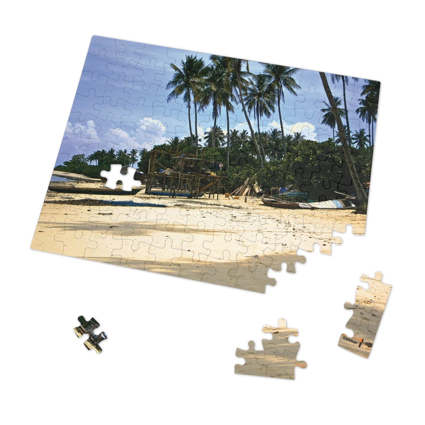 Jigsaw Puzzle & Tin: Original Photo, Pulau Maiga, Sabah, Malaysia (2013), Vibrant Glossy Puzzle, Nature Lover's Gift, 30 to 500 Pcs