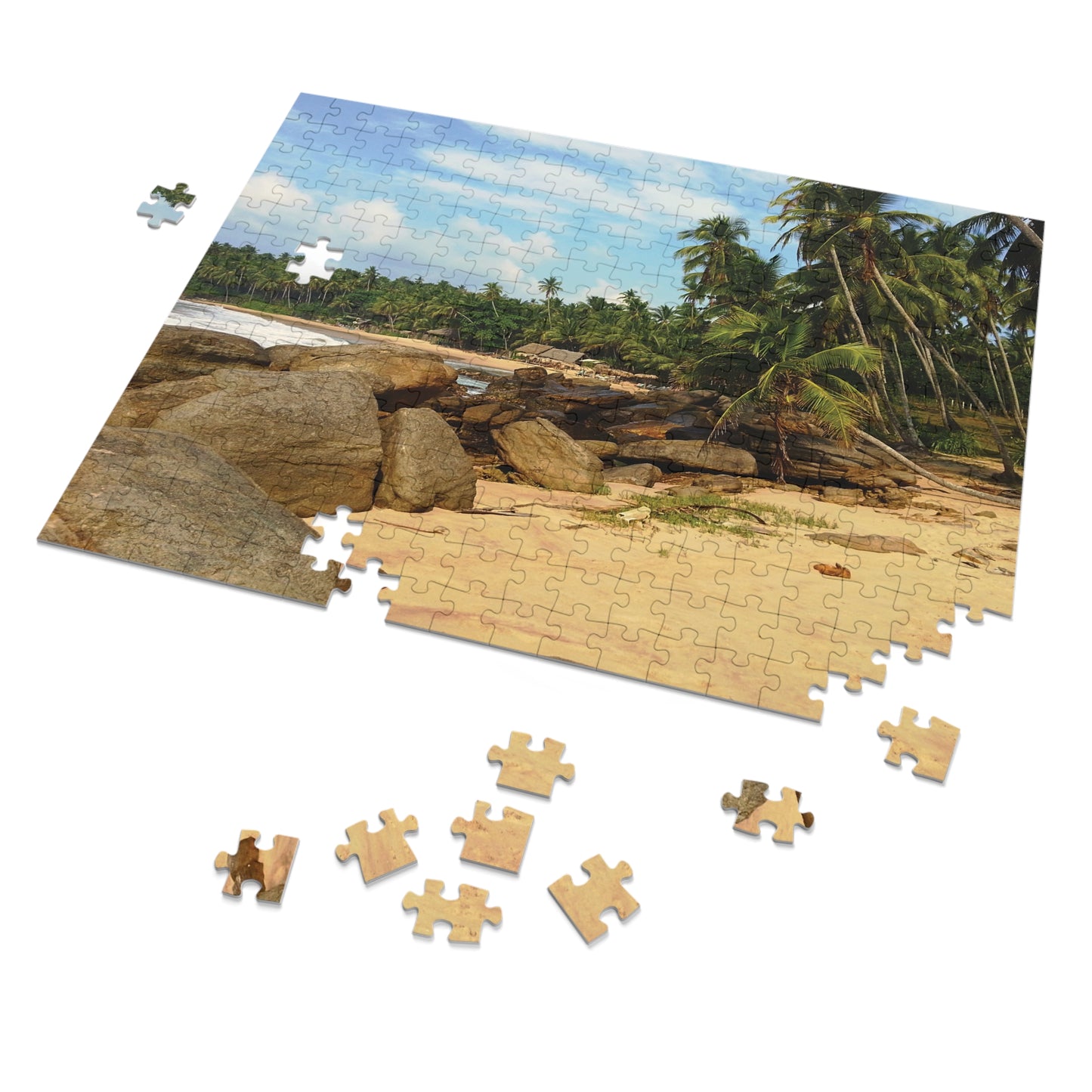 Jigsaw Puzzle: Original Photo, Tangalle, Sri Lanka (2013), Vibrant Glossy Puzzle, Nature Lover's Gift, 30 to 500 Pieces