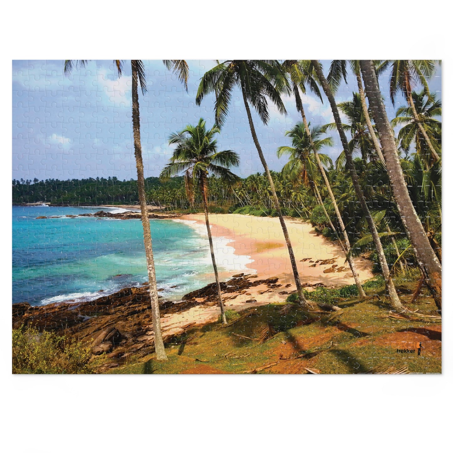 Jigsaw Puzzle: Original Photo, Tangalle, Sri Lanka (2013), Vibrant Glossy Puzzle, Nature Lover's Gift, 30 to 500 Pieces